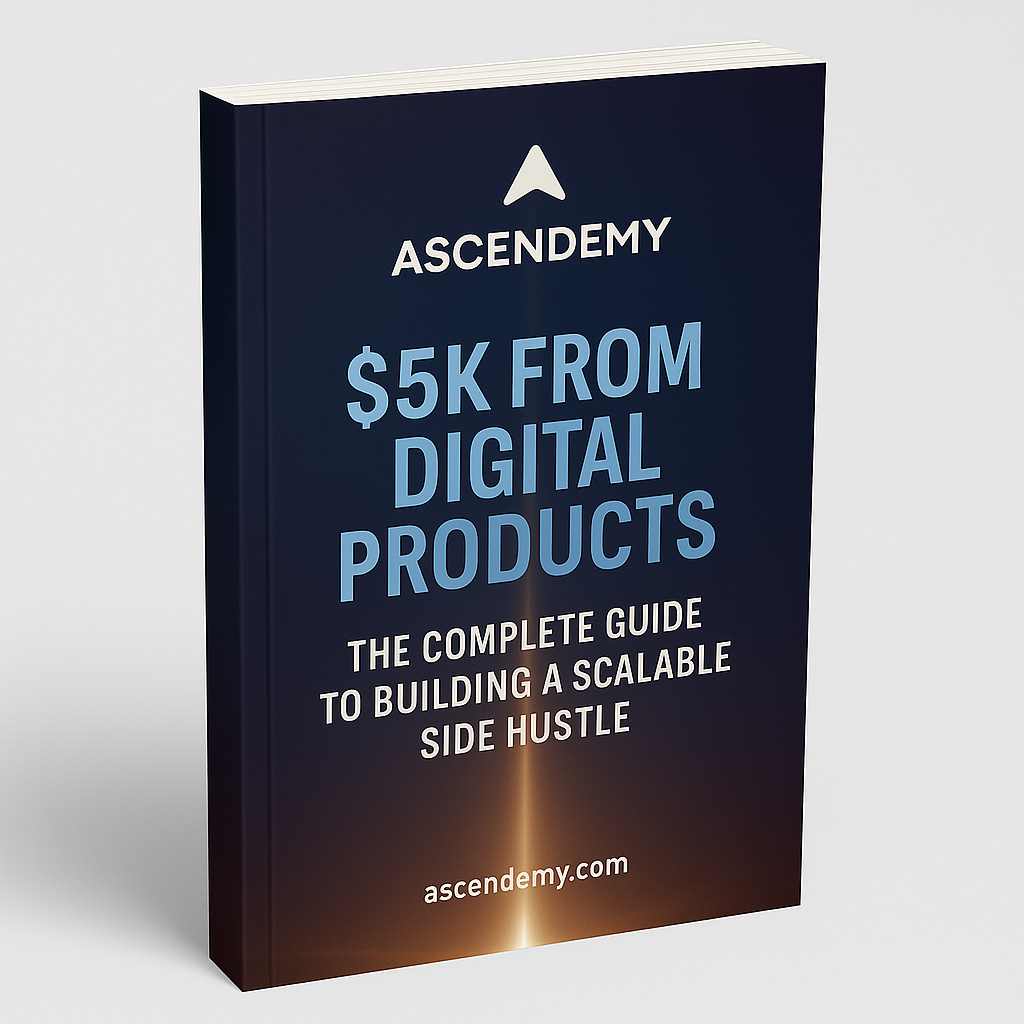 $5K from Digital Products – The Complete Guide to Building a Scalable Side Hustle
